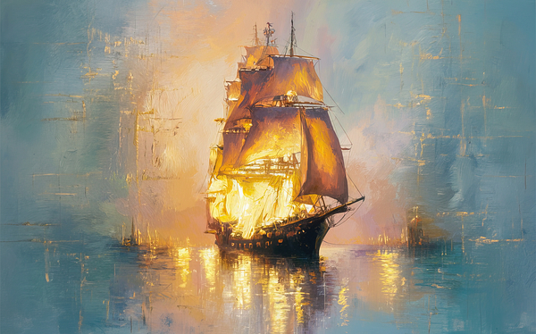 abstract oil painting that captures the essence of flowers  11 Print