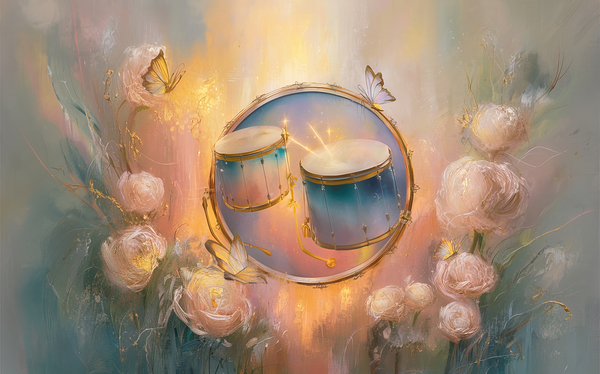 abstract oil painting that captures the essence of flowers  8 Print