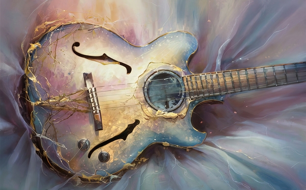 abstract oil painting that captures the essence of flowers  37 Print