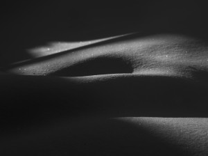 ombres dans la neige