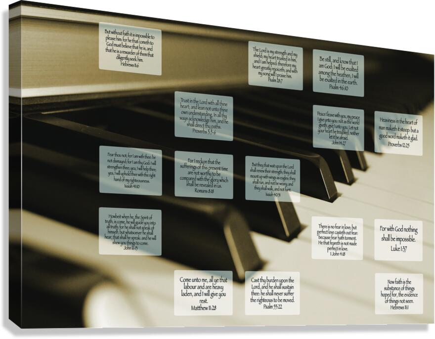 MNW13-PIANO Canvas Print