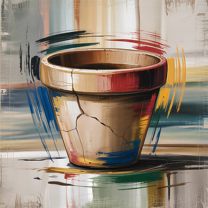 Cracks of Colors in the Vessel of Life