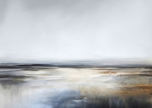 Vastness 1 - Sunset Landscape Horizontal Version