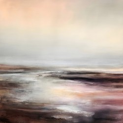 Sunset on the river 1 - Landscape