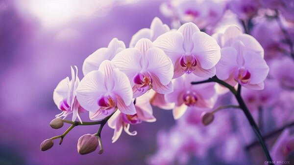 Cherry Orchid Print