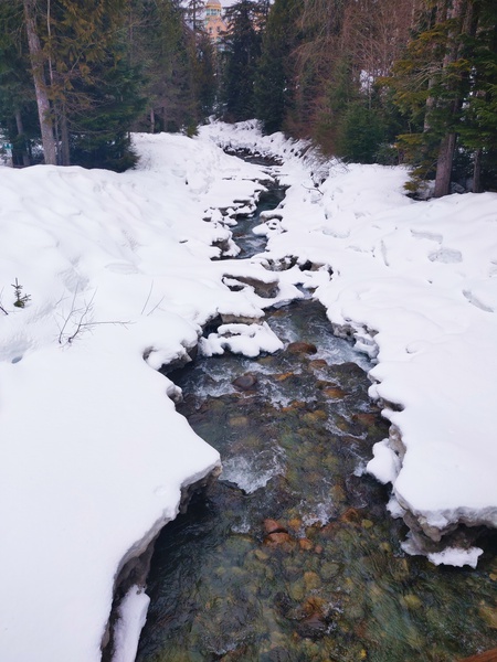 Snowy Creek by JulesSnow