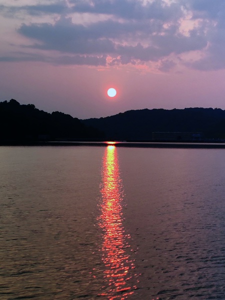 Lake Sunset by JulesSnow