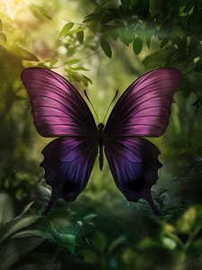  The butterfly contemplates life