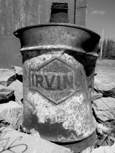 Irving Oil Vintage Can