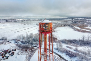 Winter tower