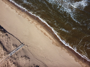 Beach from above