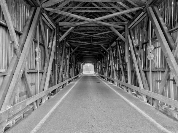 Into the bridge Print