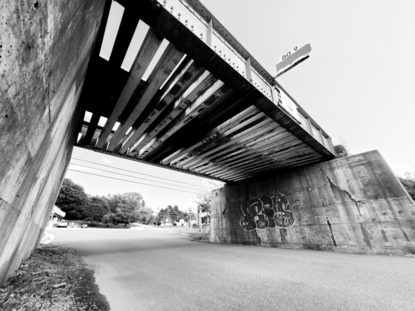 Train Bridge R Print