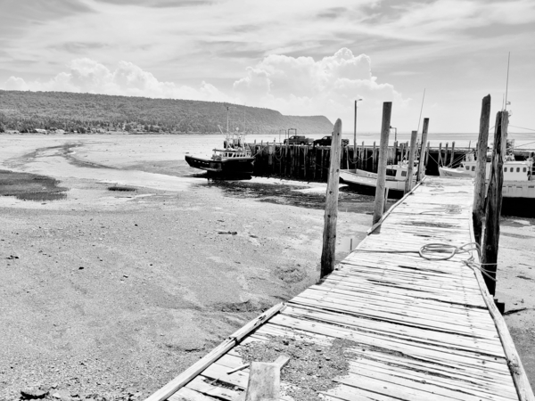 Old Dock Print
