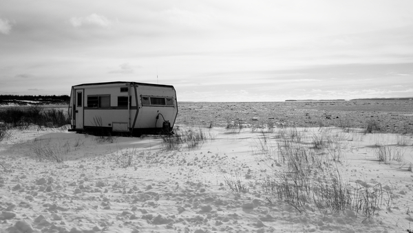 Winter camping Print