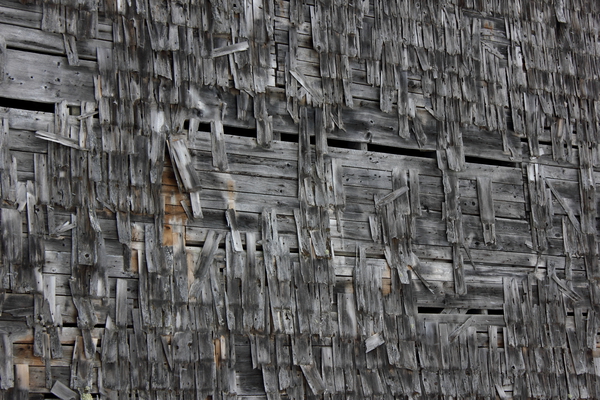 Old barn wall Print