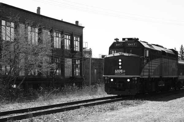 CITY TRAIN Print