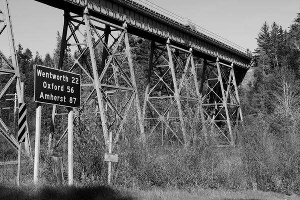 TRAIN BRIDGE Print