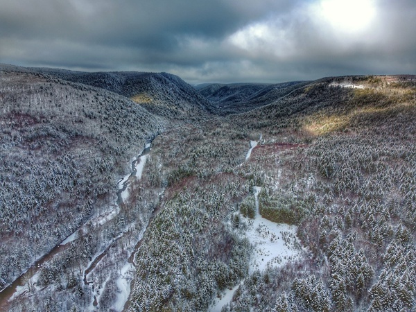 Snowy Mountains Print