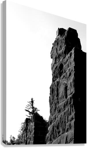 Old wall Canvas Print