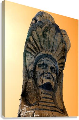 Chief  Canvas Print