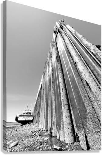 Dry Sea Canvas Print