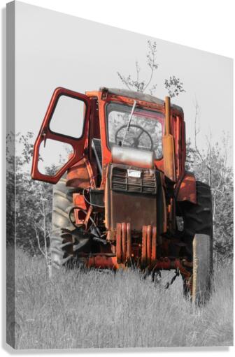 Tractor Canvas Print