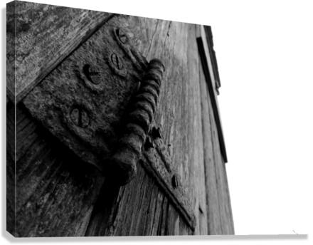 Barn hinge  Canvas Print