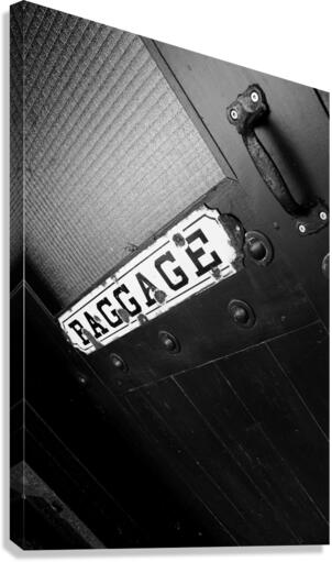 BAGGAGE Canvas Print