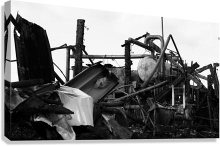 BURNT Canvas Print