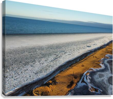 Frozen Ocean Canvas Print