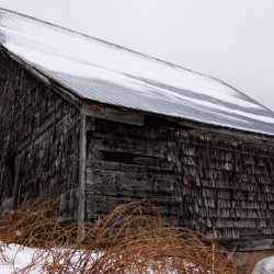 Winter Barn