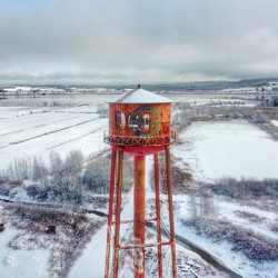 Winter tower