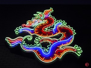 257    Neon Dragon