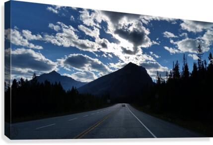 113   Open Road Canvas Print