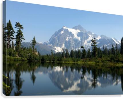 215    Mount Baker Canvas Print