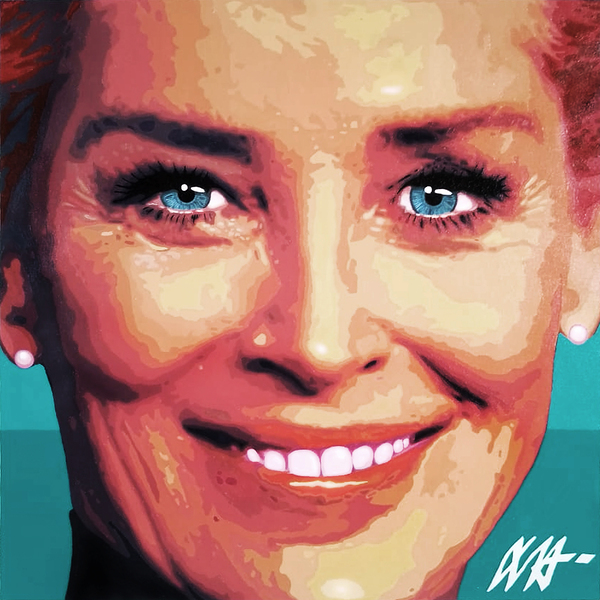 SHARON STONE Print