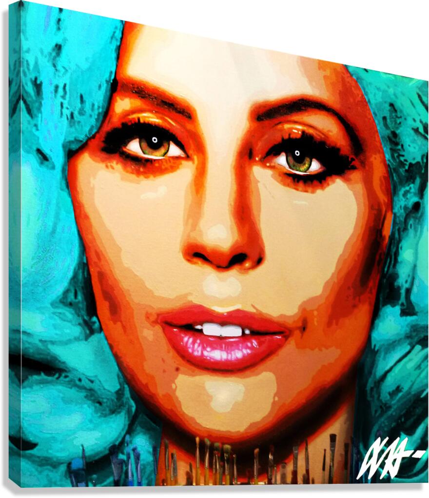 LADY GAGA Canvas Print