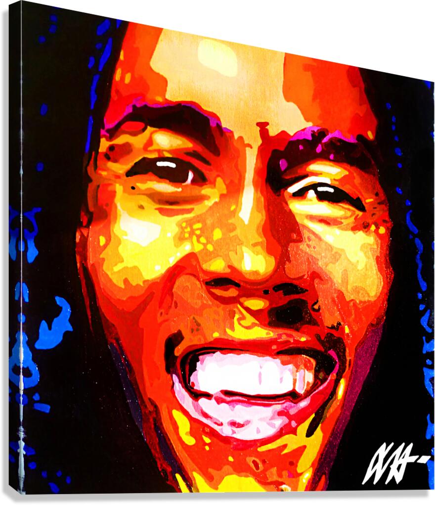 BOB MARLEY Canvas Print