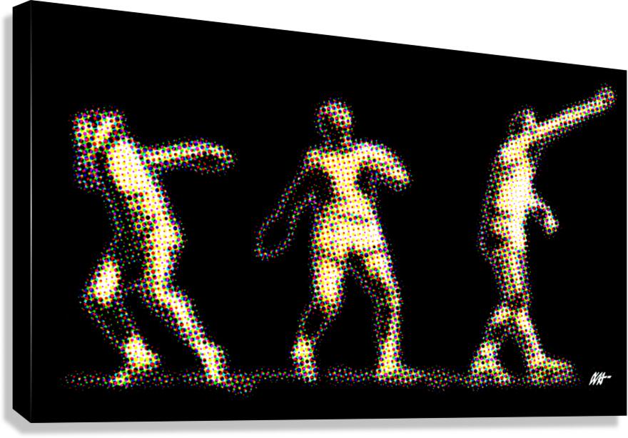 OLYMPICS DISC Canvas Print