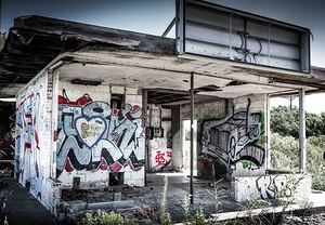 Abandoned Gas Station - Texas Panhandle