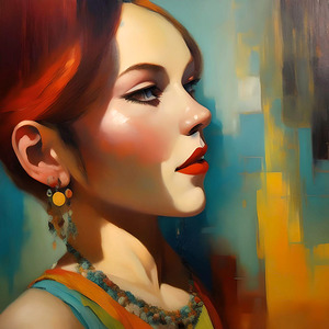 Abstract lady Picture681