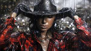 Cowboy Girl - Black Gold