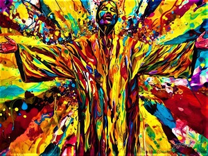Abstract Jesus