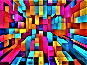Abstract Op Art