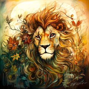 Boho Lion