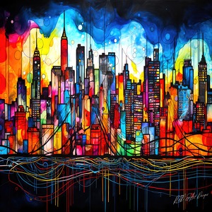 Cityscape At Night