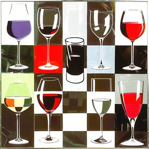 Cocktails Examples - Wine Glasses