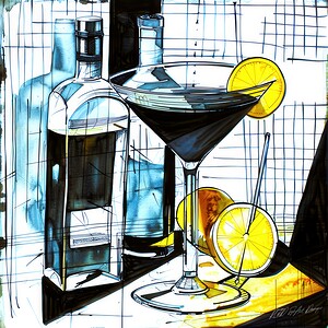 Cocktails Gin - Martini Gin