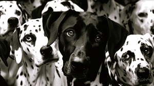 Dalmatian Mix - Curious Dog